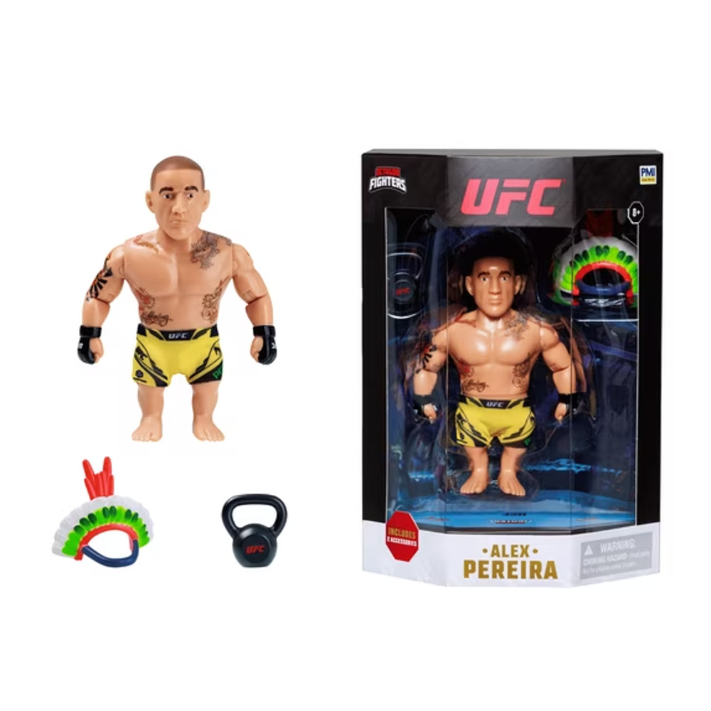 UFC Alex Pereira Octagon Fighters Action Figure 4.5” Toy